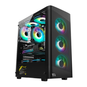 Case <span class=keywords><strong>PC</strong></span> Gaming: <span class=keywords><strong>Torre</strong></span> completa ATX con refrigeración potente y RGB - Product Image 1