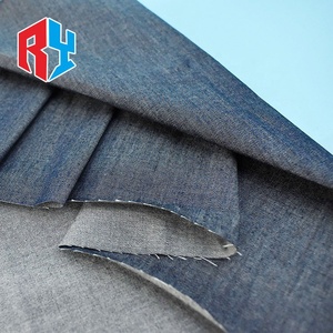 Bán Buôn Hiện Đại Cổ Điển Mùa Hè <span class=keywords><strong>Twill</strong></span> 100% Cotton Denim Quần Jean Mềm Chất Liệu Vải Cho Quần Áo - Product Image 3