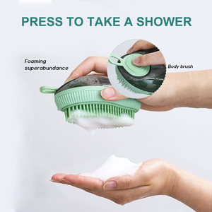 Cepillo Suave de TPR Ecológico y Autolimpiante para Baño de Reptiles, Masajeador y Champú, Venta al Por Mayor - Product Image 3