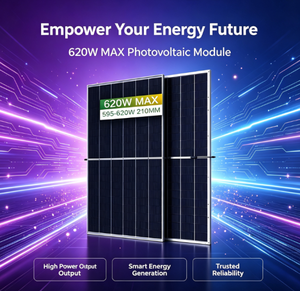 Panneaux solaires bifaciaux flexibles Jingsun 595W 620W pour une utilisation maximale de la lumière solaire, montage PV pour installation solaire domestique - Product Image 4