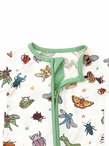Vêtements pour bébé en bambou Miozing, doux et respirants, adaptés aux bébés souffrant d'eczéma, vêtements de nuit pour bébé en bambou avec logo personnalisé - Product Image 5