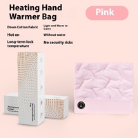 Pochette chauffante réutilisable avec housse en duvet moelleux pour bureau, maison, étude