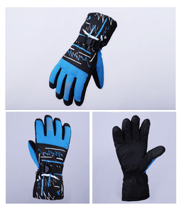 Gants de neige chauds pour <span class=keywords><strong>hiver</strong></span>, imperméable, imprimé personnalisé, pour le Ski et le Skateboard, hommes et femmes - Product Image 4