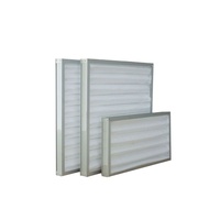 Panel Filter Pra-Pembersih Udara SFFILTECH, Filter Hepa H13 H14, Produsen Kertas Fiber Glass