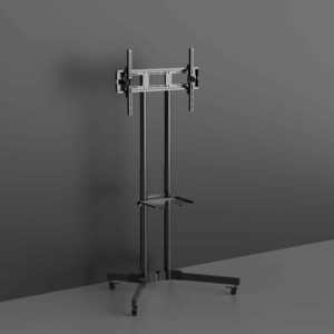 Heavy Duty Height Adjustable 32-70 Inches LCD Rolling Mobile <b>TV</b> <b>Stand</b> Cart <b>with</b> <b>Wheels</b> - Product Image 6