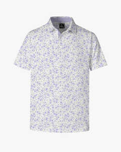 Logo personnalisé broderie respirant 4 voies extensible 3 boutons t-shirts de sport Polo vêtements de golf pour hommes - Product Image 6