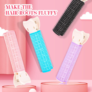 โรลม้วนผม TAHATH แบบไม่ใช้ความร้อน พร้อมแกนไนลอน ชุดคลิปหนีบผมไม่ทำให้ผมเป็นรอย สำหรับจัดแต่งทรงผมเพิ่มวอลลุ่มและลอนธรรมชาติสำหรับผู้หญิง - Product Image 2