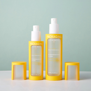 Vàng 120Ml Rỗng Nhỏ Rõ Ràng Pet 4Oz Phun Chai Mặt Sương Trong Suốt Nhựa Phun Chai - Product Image 3