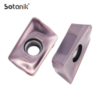 Plaquettes de fraisage en carbure cémenté à 90 degrés R390-11T308 R390-180612, insert carré 390 pour fraisage et défonçage CNC