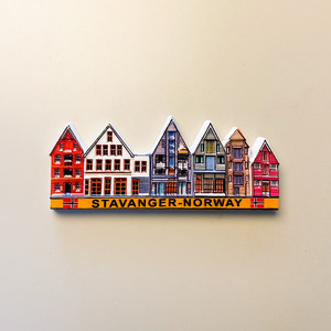 Tem dán tủ lạnh 3D nổi hình các thành phố du lịch châu Âu, quà lưu niệm du lịch, ý tưởng mới - Product Image 5