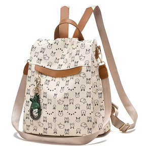 Sac à dos tendance coréen pour femme 2026, en cuir PU souple, polyvalent, avec fermeture éclair, idéal pour les étudiantes - Product Image 4