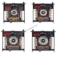 XUNGUAN Seri AD Amplifier Profesional 2U 300W/600W/800W/1000W/8ohm Amplifier Daya Transformator Aluminium Berlapis Tembaga untuk Panggung