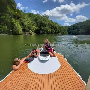 Station d'accueil durable pour jet ski <span class=keywords><strong>en</strong></span> PVC à point <span class=keywords><strong>de</strong></span> chute, plate-forme flottante, E-Foil gonflable, à vendre - Product Image 5