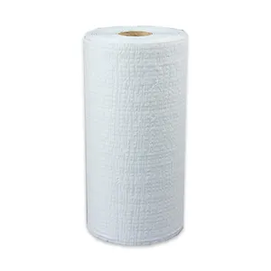 KILINE 4ply Wood Pulp Cotton Thread Scrim Verstärkte Papier handtücher Scheiben wischer für Krankenhaus/HealthCare