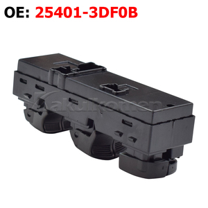 زر تحكم نافذة السيارة الرئيسي 254013DF0B 16 + 3 دبابيس تصميم داخلي شائع نيسان X-Trail - Product Image 2