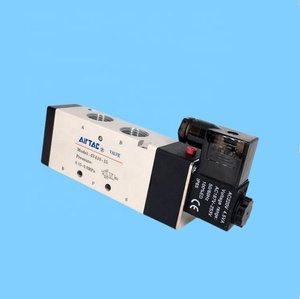 Válvula Solenoide Neumática AirTAC 4V41015A 4V410-15 para Sistema de Automatización Hidráulica en Stock - Product Image 2