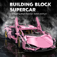 Kavoworld Cyber Rambo, Kit de Construcción de Coche de Bloques de Plástico ABS, 900+ Piezas, Rompecabezas Creativo DIY para Niños