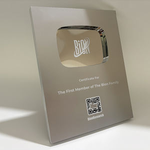 Op Maat Gemaakte Nieuwe Medailles Van Aluminiumlegering Geautoriseerde Erecertificaten Die Souvenirs En Geschenken Toekennen - Product Image 1