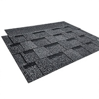 Kanadischer Standard Günstige Wasserdichte Schöne Asphalt-Dachschindeln für Holzdachsysteme Villen