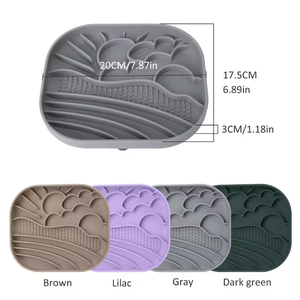 Tapete de Silicona para Perros con Ventosas, Diseño Moderno, Interactivo, Ecológico, Impermeable, Dispensador de Comida para Mascotas - Product Image 6