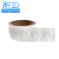 Étiquette autocollante intelligente NFC programmable imprimable 13,56 MHz ISO14443A