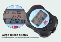Cronómetro Mecánico Impermeable PC100A, Multifunción, Deportivo, con Cuenta Regresiva, para Atletismo, Entrenamiento de Carrera