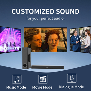 Barre de son 2.1 de haute qualité avec télécommande pour caisson de basses <span class=keywords><strong>filaire</strong></span>, utilisation à domicile, barre de son TV, <span class=keywords><strong>home</strong></span> cinéma - Product Image 3