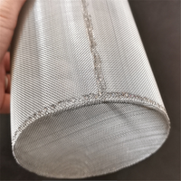 Pemrosesan Mendalam Berkualitas Tinggi SS 304 316 316L dari Tabung Silinder Saringan Jaring Baja Tahan Karat.
