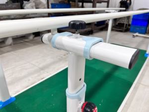 Bar Paralel rehabilitasi tinggi dapat disesuaikan, peralatan terapi fisik perangkat pelatihan jalan untuk dewasa dan anak-anak - Product Image 5