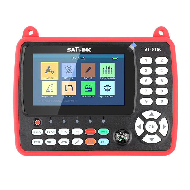 Original Factory Supply 4.3 Inch Satlink ST5150 4.3Inch Combo DVBT DVBC Satellite Receiver