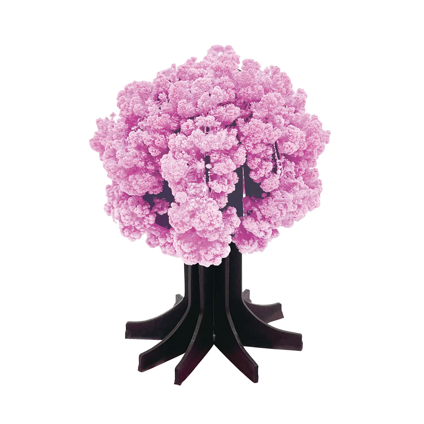 Árbol decorativo artificial de flor de cerezo púrpura de interior japonés