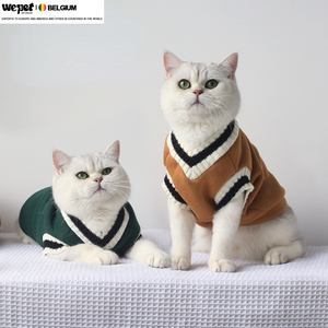 Ropa DE PUNTO DE LINO cálido <span class=keywords><strong>para</strong></span> mascotas <span class=keywords><strong>para</strong></span> gatos, gatitos, cachorros, Pugs, perros, gato, Jersey, abrigo, Jersey, <span class=keywords><strong>camisa</strong></span> - Product Image 2