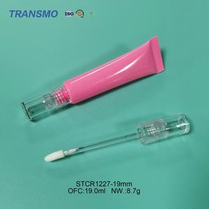 Envase para Brillo Labial Líquido, Tubo Vacío de 10 ml para Brillo Labial con Aplicador de Pincel Transparente, Tubos Exprimibles de 19 ml para Brillo Labial - Product Image 4