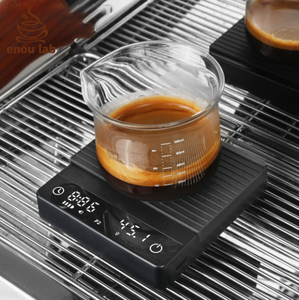 Mini Espresso Kaffee Küchenwaage Wiederaufladbar Tragbar mit Timer Digitale Anzeige 2KG - Product Image 2