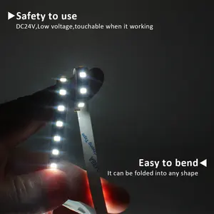 Bande LED à spectre complet 24V 2835 5M 10M RA98 Bande de protection des yeux Blanc froid chaud 120LED Éclairage linéaire Haute luminosité - Product Image 6