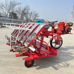 Rice Transplanter 6 <b>Row</b> Diesel Powered Paddy Field Seeder <b>Machine</b> - Product Image 4