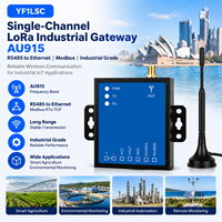 Passerelle LoRa Haute Performance AU915, Dispositif Réseau Sans Fil Monocanal, Contrôleur Agricole Intelligent RS485 Ethernet Modbus