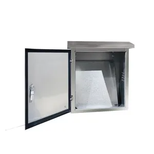 Custom Electrical Ip65 Stainless Steel Waterproof Outdoor Cabinet Electric Meter Box Metal Enclosure