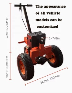 Remorque électrique avec rotule réglable Capacité de charge maximale 2500-11000 livres, adaptée aux bateaux, yachts et camping-cars Remorque à roulettes - Product Image 4