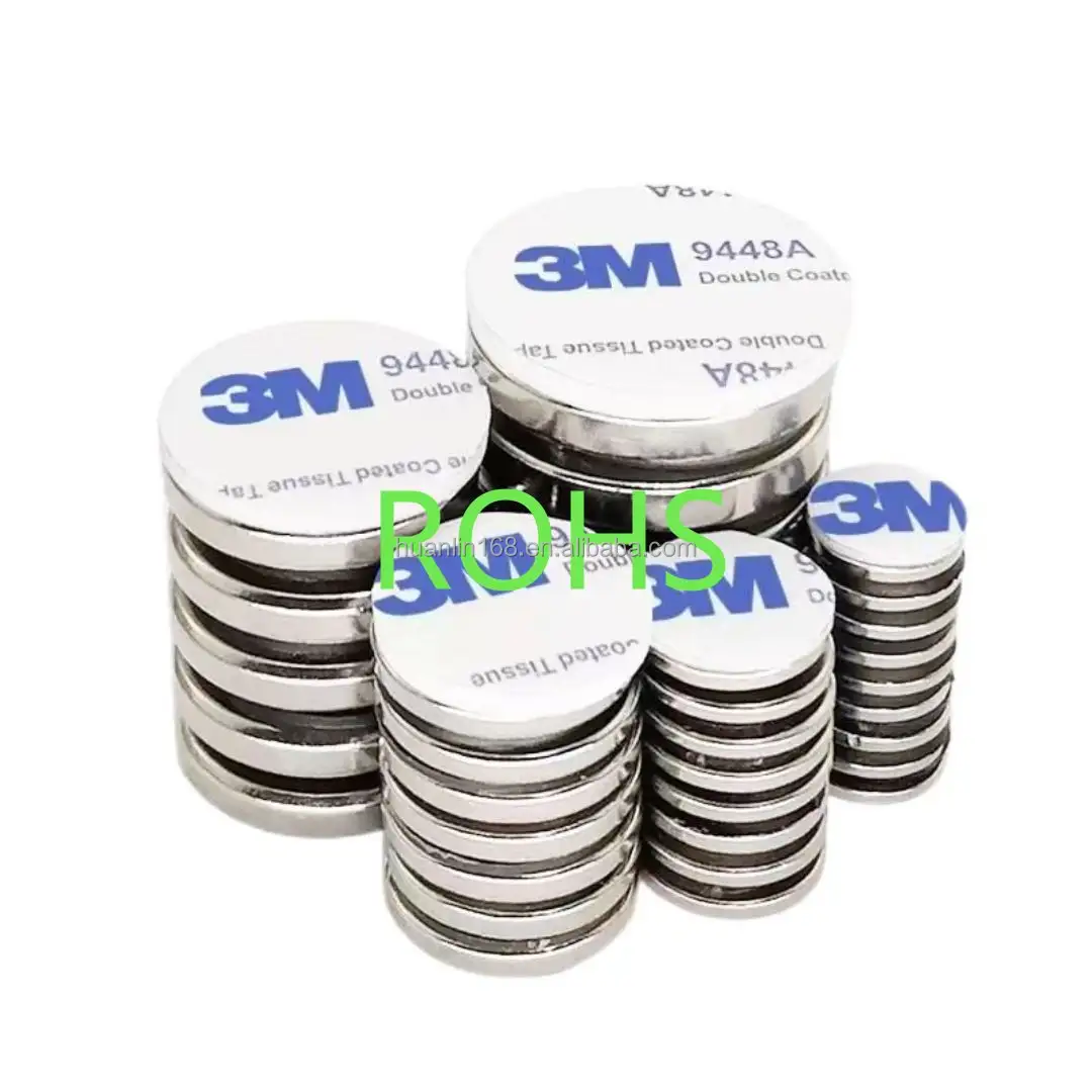 Customized Cylinder Strong Magnet Ndfeb Magnets Neodium Permanent Round Rare Earth Disc Neodymium Magnet
