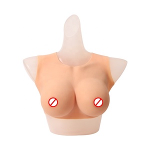 Coussinets d'augmentation mammaire en silicone pour femmes à col bas, énormes seins, bande mammaire pour crosscommode transgenre - Product Image 1