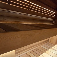 Harga grosir ruang Sauna persegi dengan tabung pemanas keramik kompor Sauna elektrik Finlandia