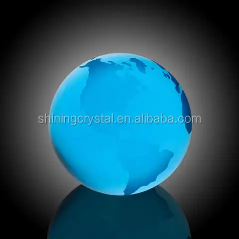 OEM / ODM темно-синий кристаллический Глобальный шар