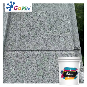 <span class=keywords><strong>Peinture</strong></span> Décorative Durable en Pierre Naturelle de Granit pour Mur <span class=keywords><strong>Extérieur</strong></span>, Revêtement Imperméable pour Bâtiment, <span class=keywords><strong>Peinture</strong></span> Résine Effet Marbre - Product Image 1