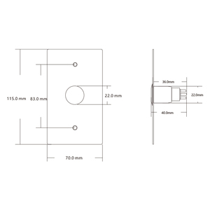 Manufactory Direct Weatherproof Metal Waterproof <strong>Switch</strong> Reliable Energy Efficient Long Lasting Performance Safe <strong>Access</strong> <strong>Control</strong> - Product Image 5