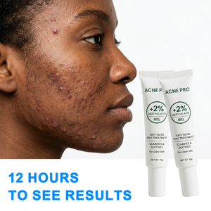 Gel Traitant Anti-Acné à Absorption Rapide, Éliminateur de Boutons, Nettoyant Points Noirs, Réducteur de Pores Dilatés, Atténuateur de Cicatrices d'Acné, <span class=keywords><strong>Correcteur</strong></span> de Taches Brunes - Product Image 3