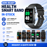 Pulsera Inteligente Multifuncional con Llamadas Bluetooth, Asistente de Voz de Emergencia SOS, Batería de 250 mAh para Uso Diario al Aire Libre