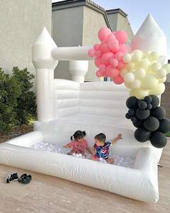 Château gonflable <span class=keywords><strong>de</strong></span> videur <span class=keywords><strong>de</strong></span> maison <span class=keywords><strong>de</strong></span> rebond <span class=keywords><strong>de</strong></span> mariage blanc - Product Image 4