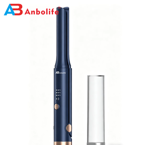 Lisseur de cheveux sans fil Anbolife à revêtement céramique, design portable alimenté par batterie, chauffe rapide, réglable - Product Image 1