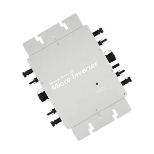 Inverter mikro WVC 2000W MPPT, inverter mikro tenaga surya bawaan, pemantauan Wi-Fi, inverter mikro tenaga surya